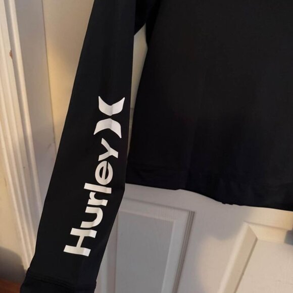 Hurley black rashguard, medium - Picture 2 of 2